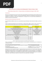 Sistema Entrenamiento Tenis