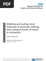 NHS_Local Measures to Promote Walking and Cycling