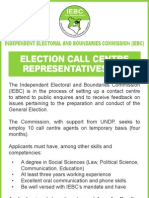 Election Call Centre Representatives 10