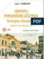 Paul Imbert - Osmanlı İmparatorluğunda Yenileşme