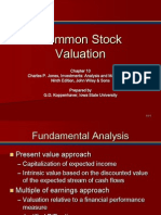 common stock valuation 