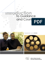 Introduction To Guidance and Counselling