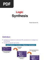 Logic Synthesis 1 PavanKV