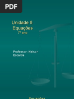 Resumo Equações 7º