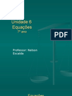 Resumo Equações 7º