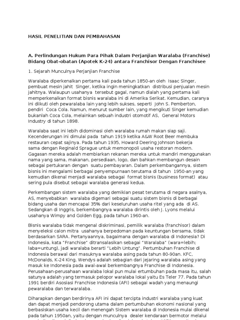 Hasil Penelitian Dan Pembahasan