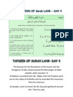 Tafsir of Surah Lahab