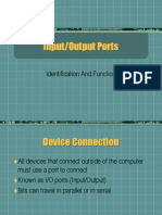Input/Output Ports: Identification and Function