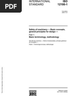 Iso 12100.2012 | PDF | Ingeniería de confiabilidad | Ingeniería