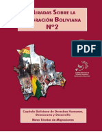 Miradas Sobre La Migración Boliviana #2