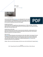 Socket Outlet 13A Informasi dan Struktur