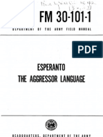 44434597 1962 Esperanto the Aggressor Language FM 30 101 1