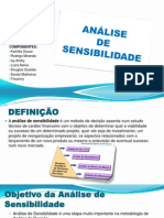 Análise de Sensibilidade - Apresentaçao