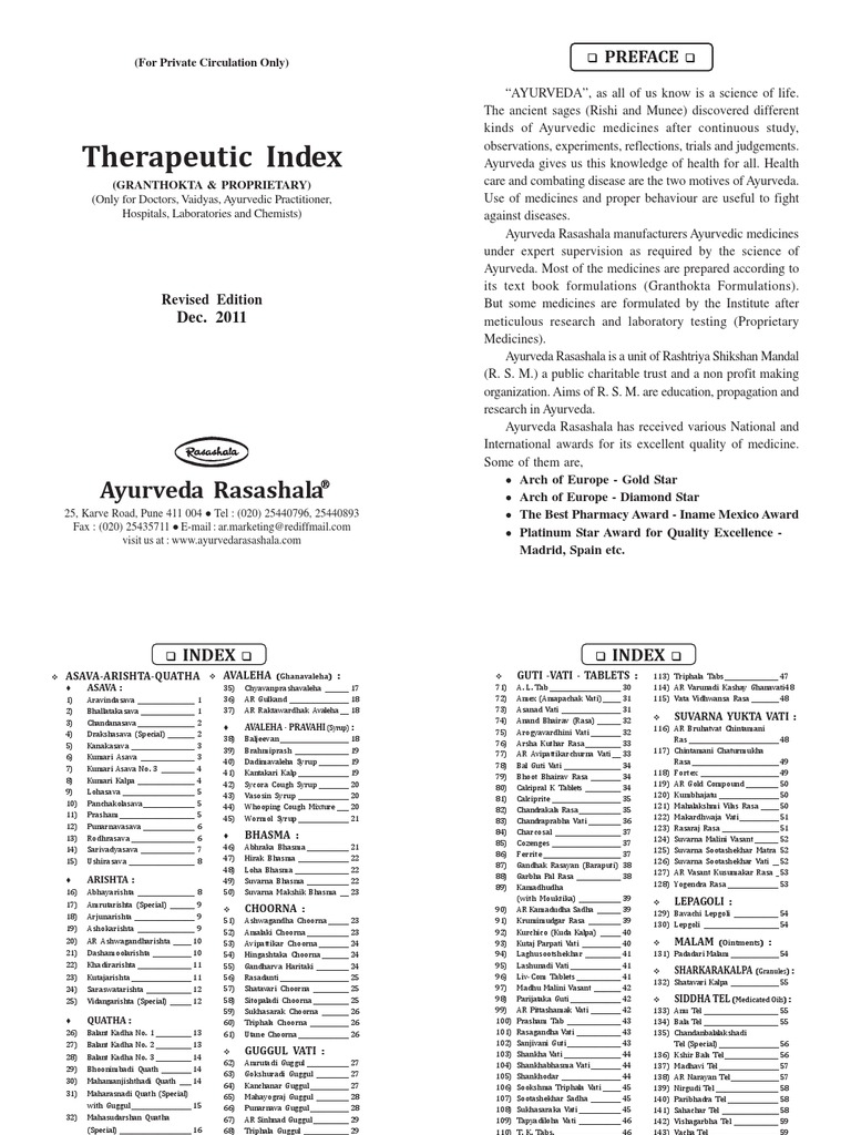 Ayurvedic Guide PDF Ayurveda Cough