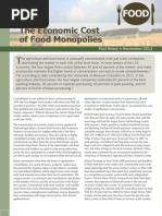 Download The Economic Costs of Food Monopolies by Food and Water Watch SN115634636 doc pdf