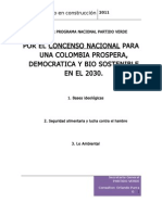 Bases programa verde Colombia