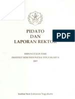 Pidato Dan Laporan Rektor Pada Dies Natalis 2007 2