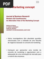 Marketing concept