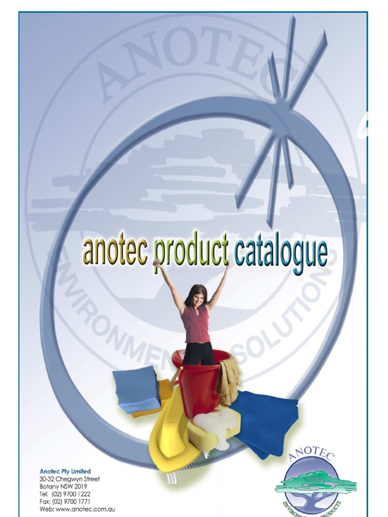 Anotec Product Catalogue General | PDF | Housekeeping | Odor