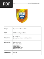 Download CSR Issues in Organizaed Retail by DishantSidana SN11568225 doc pdf