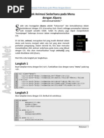 Download Efek Animasi Sederhana Pada Menu Dengan JQuery by Achmad Solichin SN11568532 doc pdf