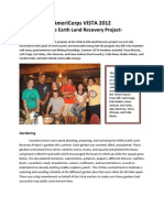 Americorps Vista 2012: - White Earth Land Recovery Project
