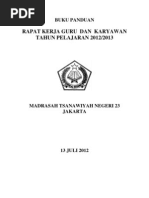 Buku Panduan Raker 2012