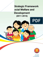 Asean Strategic Framework for Social Welfare and Development 