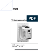 Instrucciones de Funcionamiento: 0.37 KW 22 KW