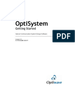 OptiSystem Getting Started