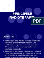 Principiile radioterapiei