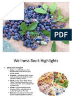 Blueberries: Joseph Hodges Nutr 210 TR 8:00 Am Prof. Crocker