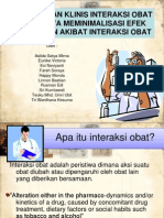 Io Slide Pendekatan Klinis Interaksi Obat Dan Upaya Meminimalisasi Efek Merugikan Akibat Interaksi Obat