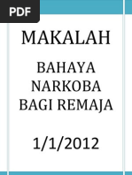 Download MAKALAH - Bahaya Narkoba Bagi Remaja by Jhen SN115735472 doc pdf