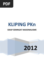 Download Kliping Pkn - Sikap Semangat Nasionalisme by Jhen SN115736631 doc pdf