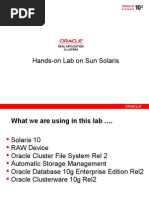 RAC Hands-On Sun