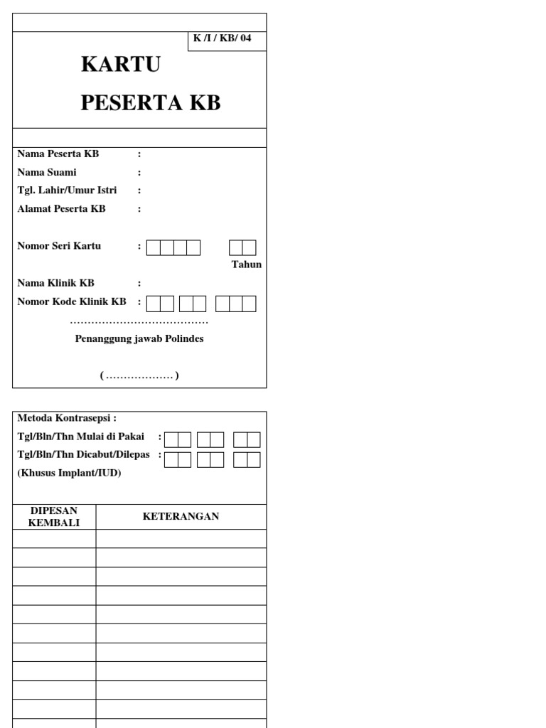KARTU KB