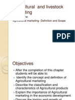 Agricultural and Livestock Marketing