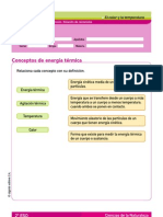 Actividades Calor y Temperatura (2º ESO)