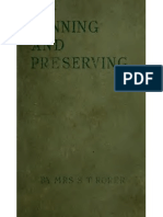 Canning and Preserving 1887