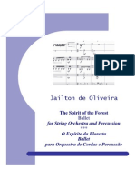 The Spirit of The Forest - For String Orchestra and Percussion - Full Score