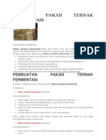 Pakan Ternak Fermentasi