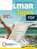 Zomerbrochure Solmar 2013