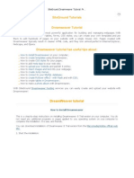 Download Siteground Dreamweaver Tutorial by SiteGroundcom Inc SN11576964 doc pdf
