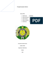 Pengelompokan Bahan