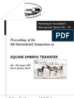 Equine Embryo Transfer - 2004brazilmonograph