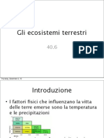 (s6ita - bi2ita) Presentazione - Giulia VANDI - Gli Ecosistemi Terrestri e Nuovi Ecosistemi