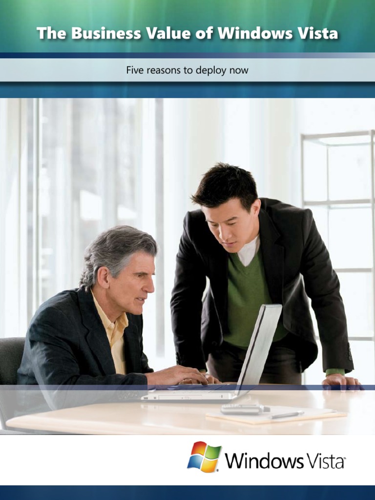 The Business Value of Windows Vista | PDF | Windows Vista | Microsoft ...