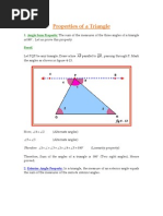 Download Properties of a Triangle by Examvillecom SN11579155 doc pdf