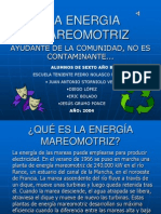 Energía Mareomotriz